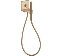 Hansgrohe Axor Starck ShowerCollection Module de douchette encastré 12 x 12, carré, Coloris: Bronze brossé