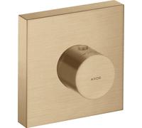 hansgrohe AXOR Starck ShowerCollection Thermostat de douche à encastrer 12x12 DN20, 10755140, Couleur: Bronze brossé