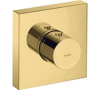 hansgrohe AXOR Starck ShowerCollection Thermostat de douche à encastrer 12x12 DN20, 10755990, Couleur: Optique en or poli