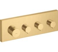 hansgrohe AXOR Starck ShowerCollection Thermostat encastré 36 x 12, 10751250, Couleur: Optique or brossé