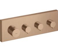 hansgrohe AXOR Starck ShowerCollection Thermostat encastré 36 x 12, 10751310, Couleur: Or rouge brossé
