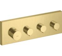 hansgrohe AXOR Starck ShowerCollection Thermostat encastré 36 x 12, 10751950, Couleur: laiton brossé