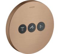 hansgrohe AXOR Starck ShowerSelect Robinet rond encastré pour 3 consommateurs, 36727310