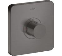 hansgrohe AXOR Starck ShowerSelect Thermostat souple à débit élevé à encastrer, 36711340, Couleur: Chrome noir brossé