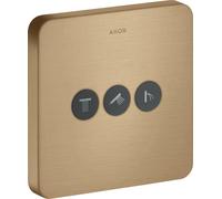 hansgrohe AXOR Starck ShowerSelect Valve à encastrer souple pour 3 consommateurs, 36773140