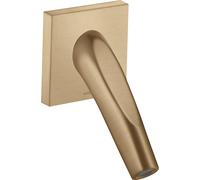 hansgrohe AXOR Starck Starck Bec de baignoire Bio, 12417140, Couleur: Bronze brossé