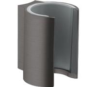 hansgrohe AXOR Starck support de pomme de douche, 27515340, Couleur: Chrome noir brossé