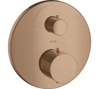 hansgrohe AXOR Starck Thermostat encastré avec robinet d'arrêt, 10700310, Couleur: Or rouge brossé