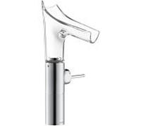 hansgrohe Axor Starck V 220 mitigeur lavabo 12114000, chromé , bec en verre, manette de jeu
