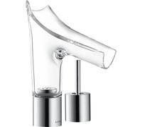 hansgrohe AXOR Starck V Mélangeur lavabo 2 trous AXOR Starck V 110 avec set de déchets, 12115000, Couleur: chrome