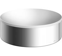hansgrohe AXOR Suite lavabo à poser, rond, D 300mm, avec cadre métal, sans trop-plein, SOLIDSurface, 42000000, Couleur: chrome