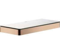 Hansgrohe AXOR Tablette d'accessoires universelle 300 mm – Modèle 42838300 – Or rouge poli