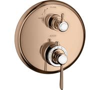 hansgrohe AXOR Thermostat Montreux encastré avec robinet d'arrêt, béqu'ille, 1 consommateur, 16801300
