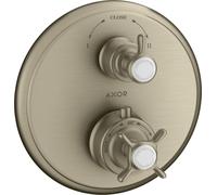 hansgrohe AXOR Thermostat Montreux encastré avec vanne d'arrêt ou vanne de commutation, 16820820