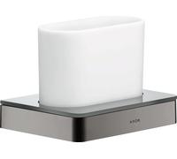 hansgrohe AXOR UNIVERSAL Accessoires pour brosses à dents, 42834330, Couleur: Chrome noir poli