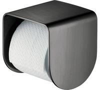hansgrohe AXOR UNIVERSAL Accessories Support de papier toilette, softsquare, avec tablette, 42436340