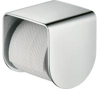 hansgrohe AXOR UNIVERSAL Accessories Support de papier toilette, softsquare, avec tablette, 42436990