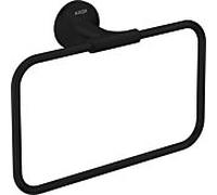 hansgrohe Axor Universal Anneau porte-serviettes circulaire 42823670 250x216mm, montage mural, noir mat