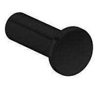 hansgrohe Axor Universal Crochet porte-serviettes circulaire 42811670 50mm, montage mural, noir mat