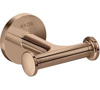 hansgrohe AXOR UNIVERSAL Circular Crochet pour serviette, double, 42812300, Couleur: Rouge poli or