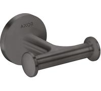 hansgrohe AXOR UNIVERSAL Circular Crochet pour serviette, double, 42812340, Couleur: Chrome noir brossé