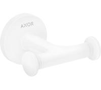 hansgrohe AXOR UNIVERSAL Circular Crochet pour serviette, double, 42812700, Couleur: Blanc mat