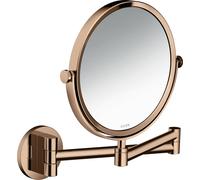 Miroir Grossissant Non Lumineux Axor Universal Circular 223x257mm Or rouge poli