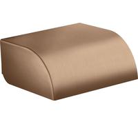 hansgrohe AXOR UNIVERSAL Circular Support de papier toilette avec couvercle, 42858310