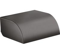 Axor Universal Circular - Porte-papier toilette, chrome noir brossé 42858340