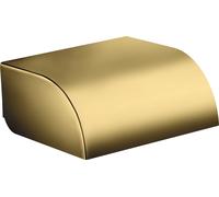 hansgrohe Axor Papierrollenhalter 42858990 146x142mm, avec couvercle, montage mural, optique or poli