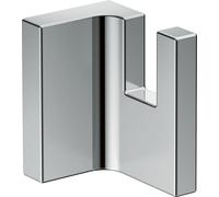 hansgrohe AXOR UNIVERSAL Crochet à serviette rectangulaire, métal, 42611000, Couleur: chrome