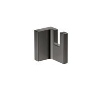 hansgrohe AXOR UNIVERSAL Crochet à serviette rectangulaire, métal, 42611330, Couleur: Chrome noir poli