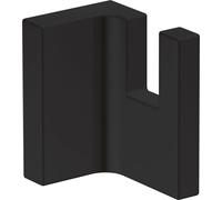 hansgrohe AXOR UNIVERSAL Crochet à serviette rectangulaire, métal, 42611670, Couleur: noir mat