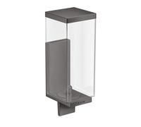hansgrohe AXOR UNIVERSAL Distributeur de savon rectangulaire, quantité de remplissage 600ml, 42610340, Couleur: Chrome noir brossé
