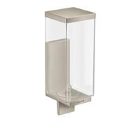 hansgrohe AXOR UNIVERSAL Distributeur de savon rectangulaire, quantité de remplissage 600ml, 42610820, Couleur: Nickel brossé