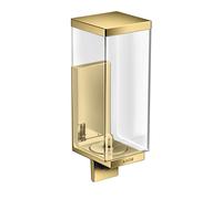 hansgrohe AXOR UNIVERSAL Distributeur de savon rectangulaire, quantité de remplissage 600ml, 42610990, Couleur: Optique en or poli