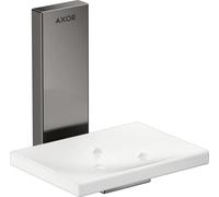 hansgrohe AXOR UNIVERSAL Porte-savon rectangulaire, métal, tablette verre, 42605330