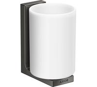 hansgrohe AXOR UNIVERSAL Rectangular godet à dents, métal, verre blanc, 42604330