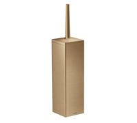hansgrohe AXOR UNIVERSAL Rectangular Porte-brosse WC, montage mural, métal, 42655140, Couleur: Bronze brossé