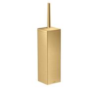hansgrohe AXOR UNIVERSAL Rectangular Porte-brosse WC, montage mural, métal, 42655250, Couleur: Optique or brossé