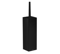 hansgrohe AXOR UNIVERSAL Rectangular Porte-brosse WC, montage mural, métal, 42655670, Couleur: noir mat