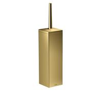hansgrohe AXOR UNIVERSAL Rectangular Porte-brosse WC, montage mural, métal, 42655990, Couleur: Optique en or poli