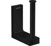 hansgrohe AXOR UNIVERSAL Rectangular Porte-rouleau de papier de rechange, métal, 42654670, Couleur: noir mat