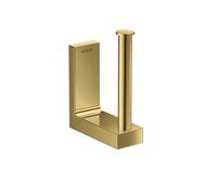 hansgrohe AXOR UNIVERSAL Rectangular Porte-rouleau de papier de rechange, métal, 42654990, Couleur: Optique en or poli
