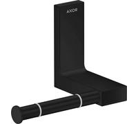 hansgrohe AXOR UNIVERSAL Rectangular support papier toilette, métal, seul, 42656670, Couleur: noir mat