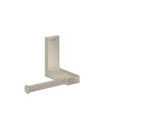 hansgrohe AXOR UNIVERSAL Rectangular support papier toilette, métal, seul, 42656820, Couleur: Nickel brossé