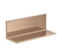 hansgrohe AXOR UNIVERSAL Tablette rectangulaire, métal, longueur 300mm, 42644300, Couleur: Rouge poli or