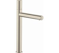 hansgrohe Axor Uno 260 mitigeur lavabo 45004820 nickel brossé, manche nul, avec robinet crépine