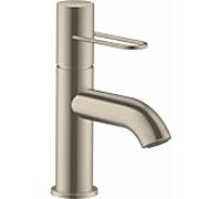 Hansgrohe Axor Uno 70 mitigeur lavabo 38021820 nickel brossé, avec poignée en boucle, sans garniture de vidage