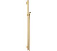 hansgrohe Axor Uno barre de douche 27989250 900mm, avec flexible de douche 1600mm, optique or brossé